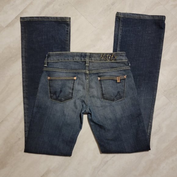 Notify Womens Blue Dark Wash Boot Cut Jeans 28 x 42 - Picture 6 of 11